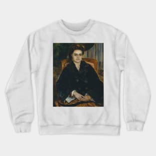 Madame Edouard Bernier by Auguste Renoir Crewneck Sweatshirt